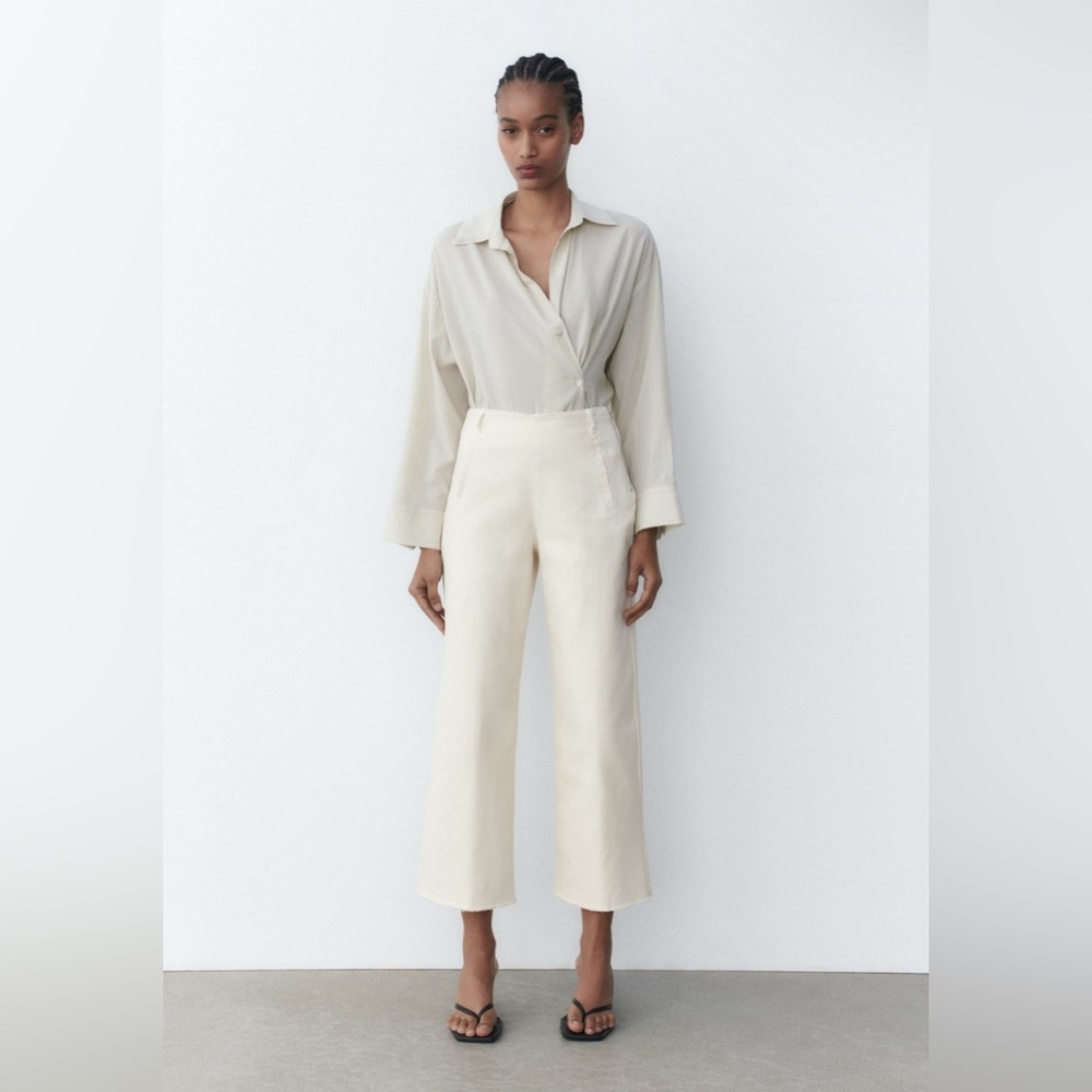 Zara HIGH WAISTED CULOTTES